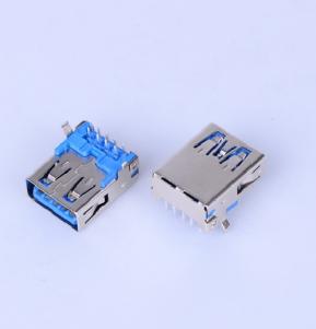 dip 90 A Female 9P USB 3.0 Connectors KLS1-3019